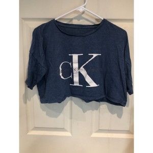 Calvin Klein crop t shirt size Medium